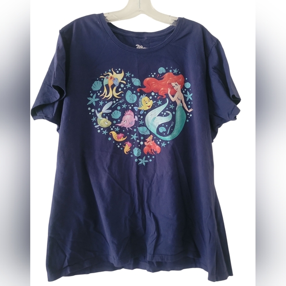 Disney Tops - Disney Ariel Little Mermaid Tee XL